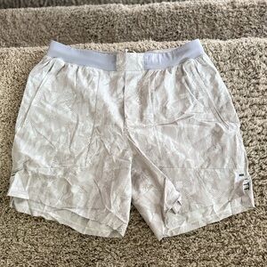 Light Gray Camo Lululemon Shorts